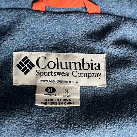 Vintage Boulder Ridge Columbia Jacket Size XL Women’s Unisex Removable Liner - Picture 4 of 6